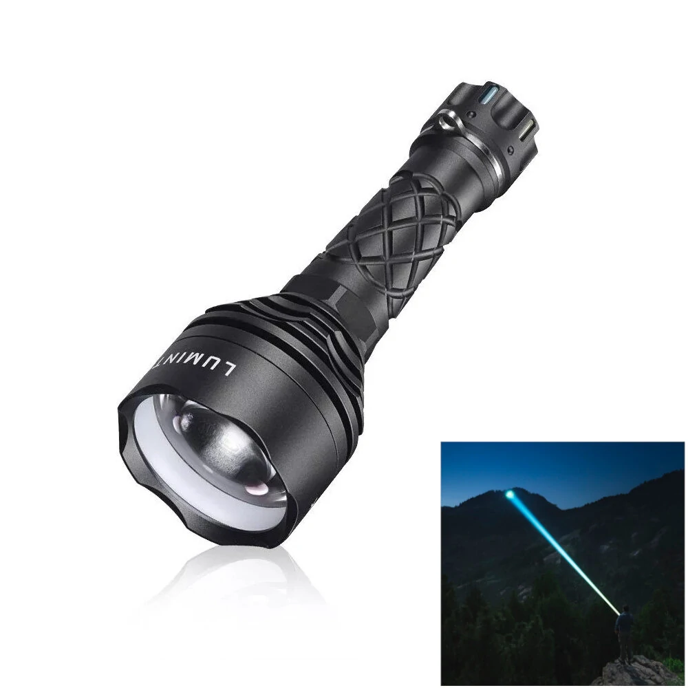 Lumintop Thor3 2500m Long Shoot LEP Flashlight Long Range Strong Spotlight Flashlight Super Bright Waterproof Portable LED Searchlight By 21700 Battery — view 2