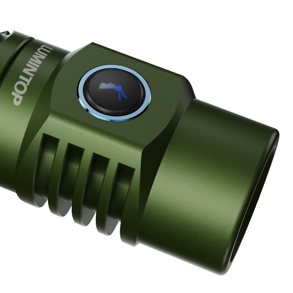 LUMINTOP THORMINI 700M Long Distance LEP Flashlight with 18350 Battery, 250 Lumens Long Shoot Beam Strong LEP Spotlight Portable Search Torch Outdoor Survival Tools — view 5