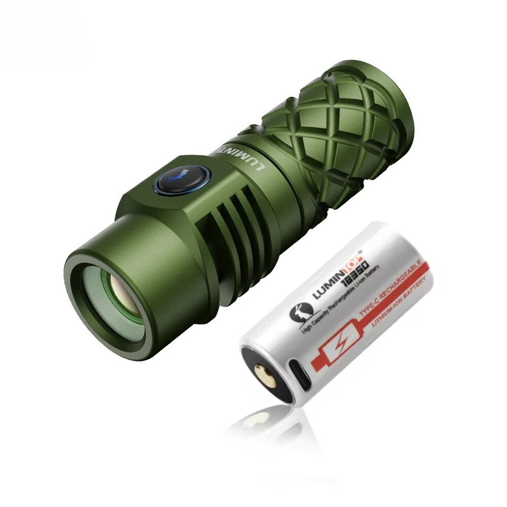 LUMINTOP THORMINI 700M Long Distance LEP Flashlight with 18350 Battery, 250 Lumens Long Shoot Beam Strong LEP Spotlight Portable Search Torch Outdoor Survival Tools — view 9