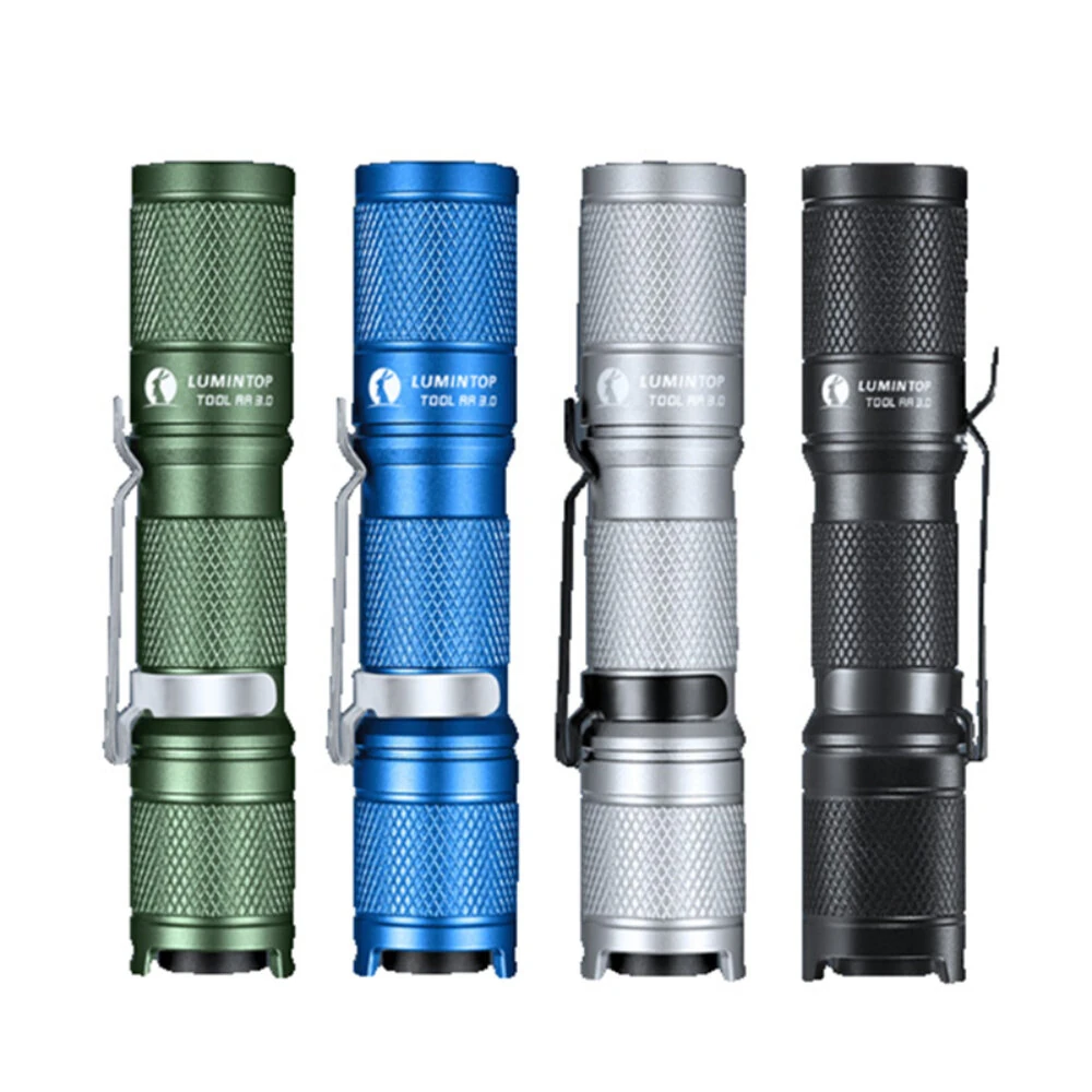 Lumintop Tool AA 3.0 900lm Mini Size LED Keychain Flashlight 14500 And AA Battery EDC Torch With Tail Switch Tactical Survival Tools — view 11