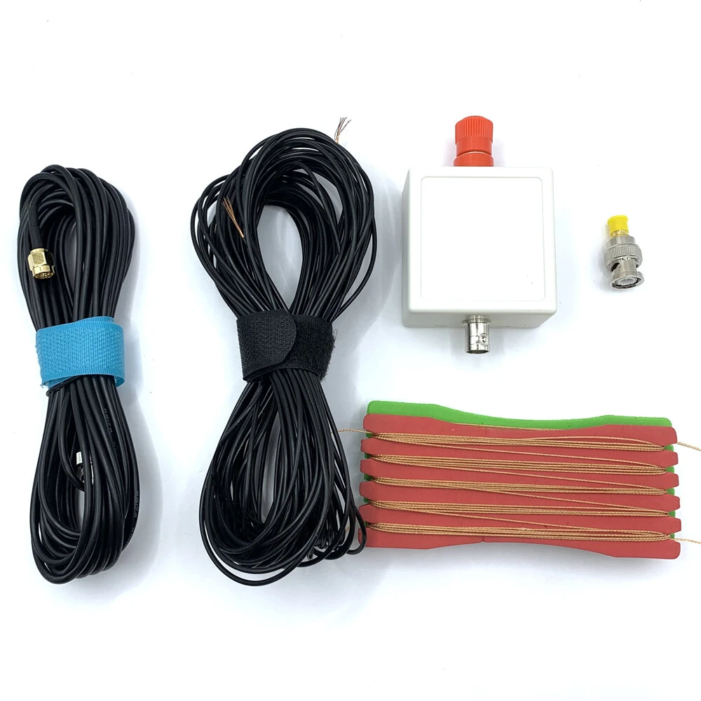LW1650 Portable Shortwave Antenna Kit 1.6-50MHz Radio Tuner HAM 16.2M Insulated Copper Wire 9:1 Balun 6M Coaxial Cable SMA to BNC Adapter — image 1