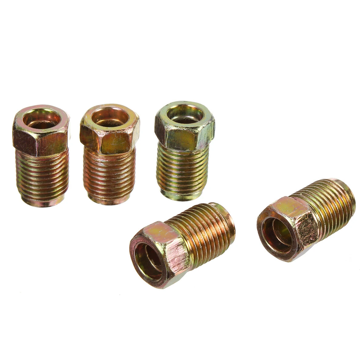 M10 x 1mm Male Metric Short Brake Pipe Screw Nuts For 3/16'' Metric Brake Tubes — view 2