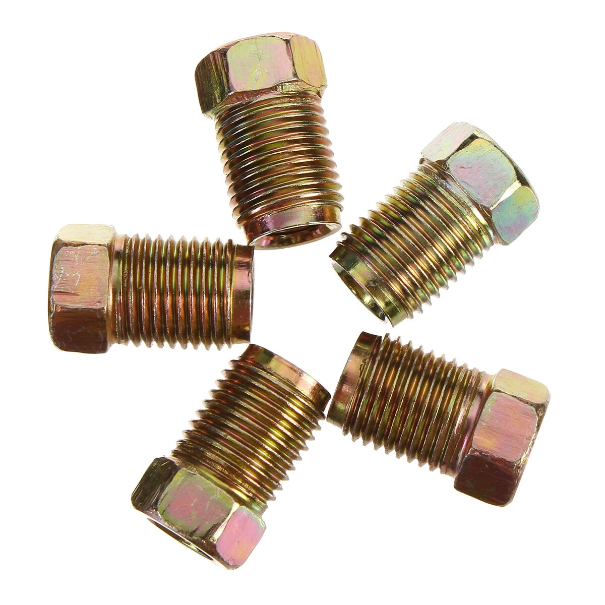 M10 x 1mm Male Metric Short Brake Pipe Screw Nuts For 3/16'' Metric Brake Tubes — view 3