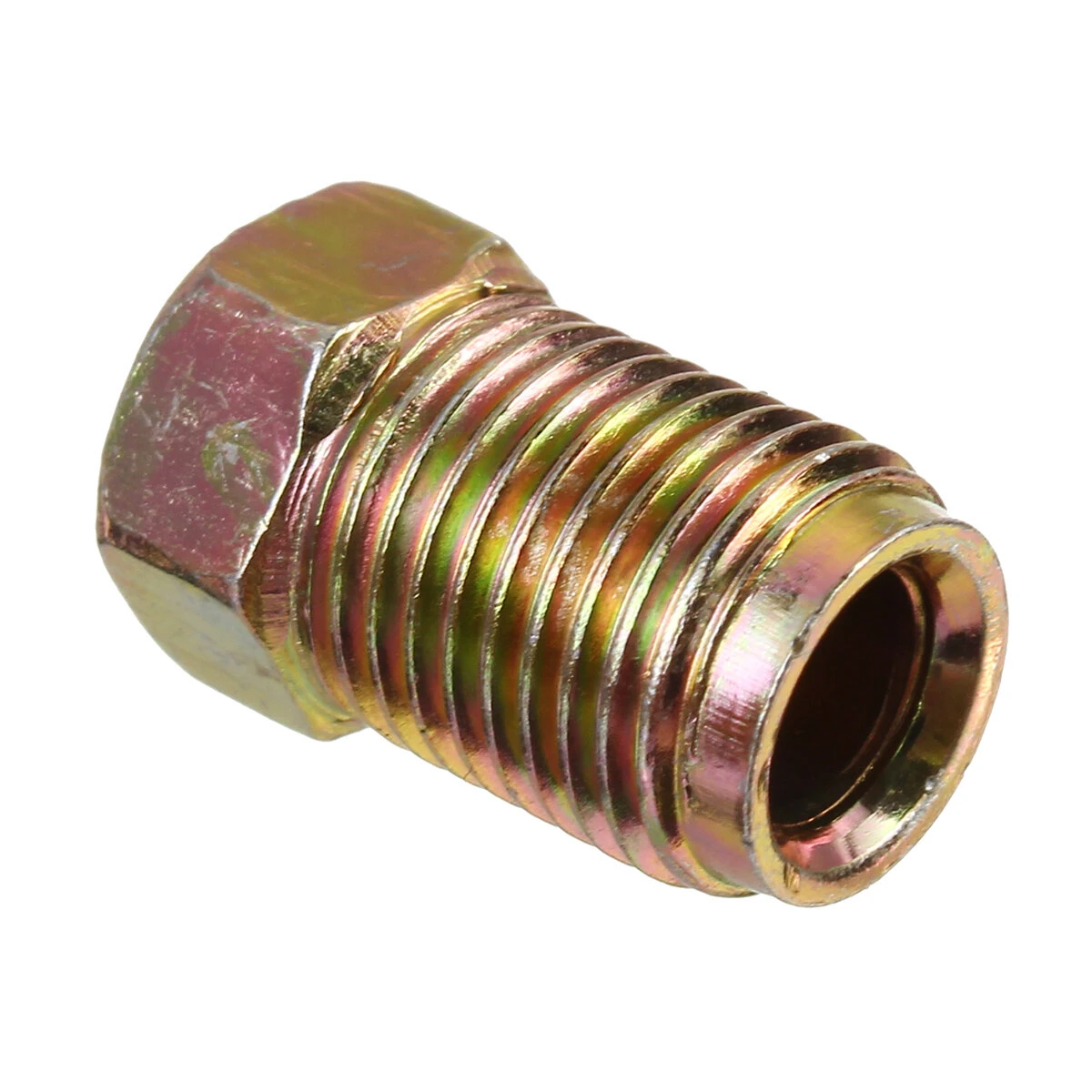 M10 x 1mm Male Metric Short Brake Pipe Screw Nuts For 3/16'' Metric Brake Tubes — view 6