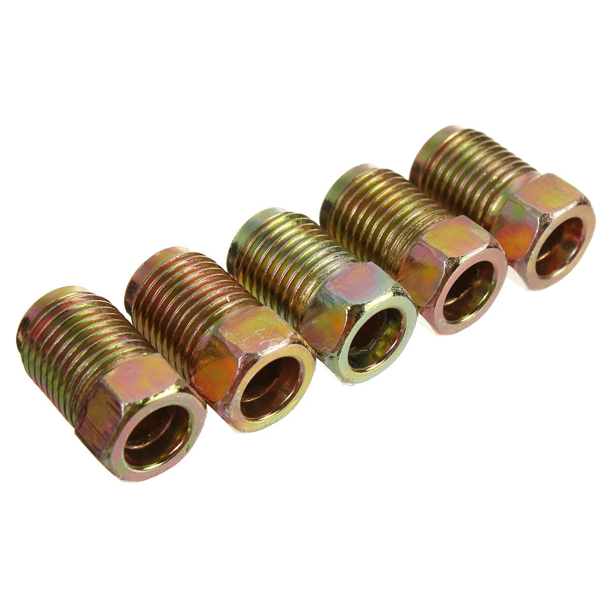 M10 x 1mm Male Metric Short Brake Pipe Screw Nuts For 3/16'' Metric Brake Tubes — view 7