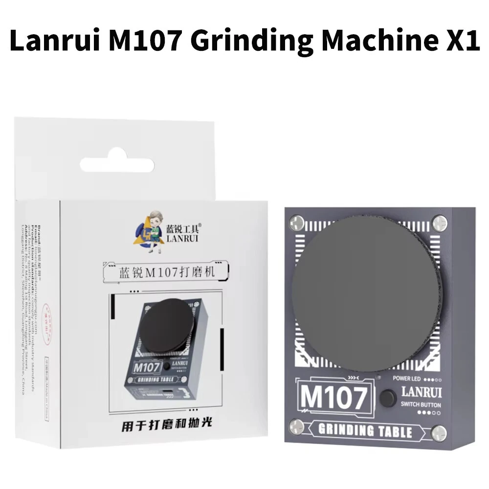 M107 Multi Function Grinder 6-Speed Control With 4 Interchangeable Abrasive Sheets Type-C Charging For Polishing Repairing Tweezers Pliers Blades — view 6