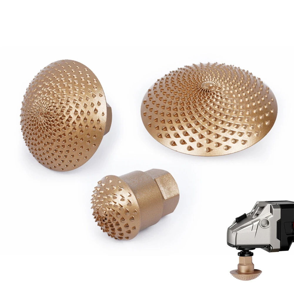 M14 Arc-shaped Woodworking Grinding Head Wood Grinding Disc 30mm 50mm 70mm For 115/125 Angle Grinder Wood Polishing Tool — image 1