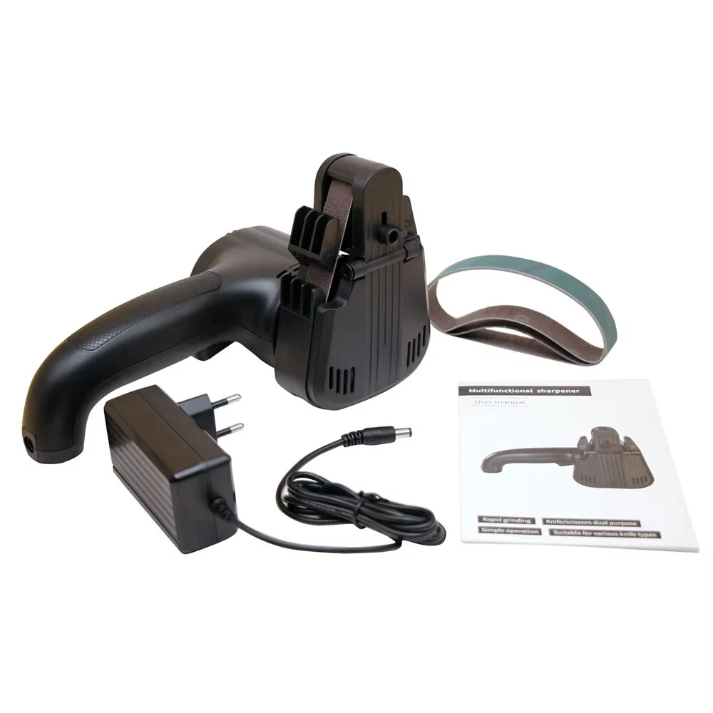 M3 Professional Electric Knife Sharpener 20°-60° Adjustable Angle Grinder For Kitchen Scissors With 4 Abrasive Belts — view 8