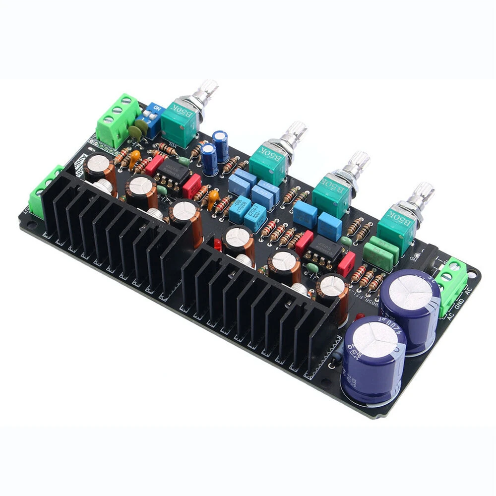 M4 Class A Parallel Preamplifier Board JRC5532 Dual AC 12V-15V High Fidelity Audio TL431 Bluetooth HiFi Stereo Amplifier — view 2