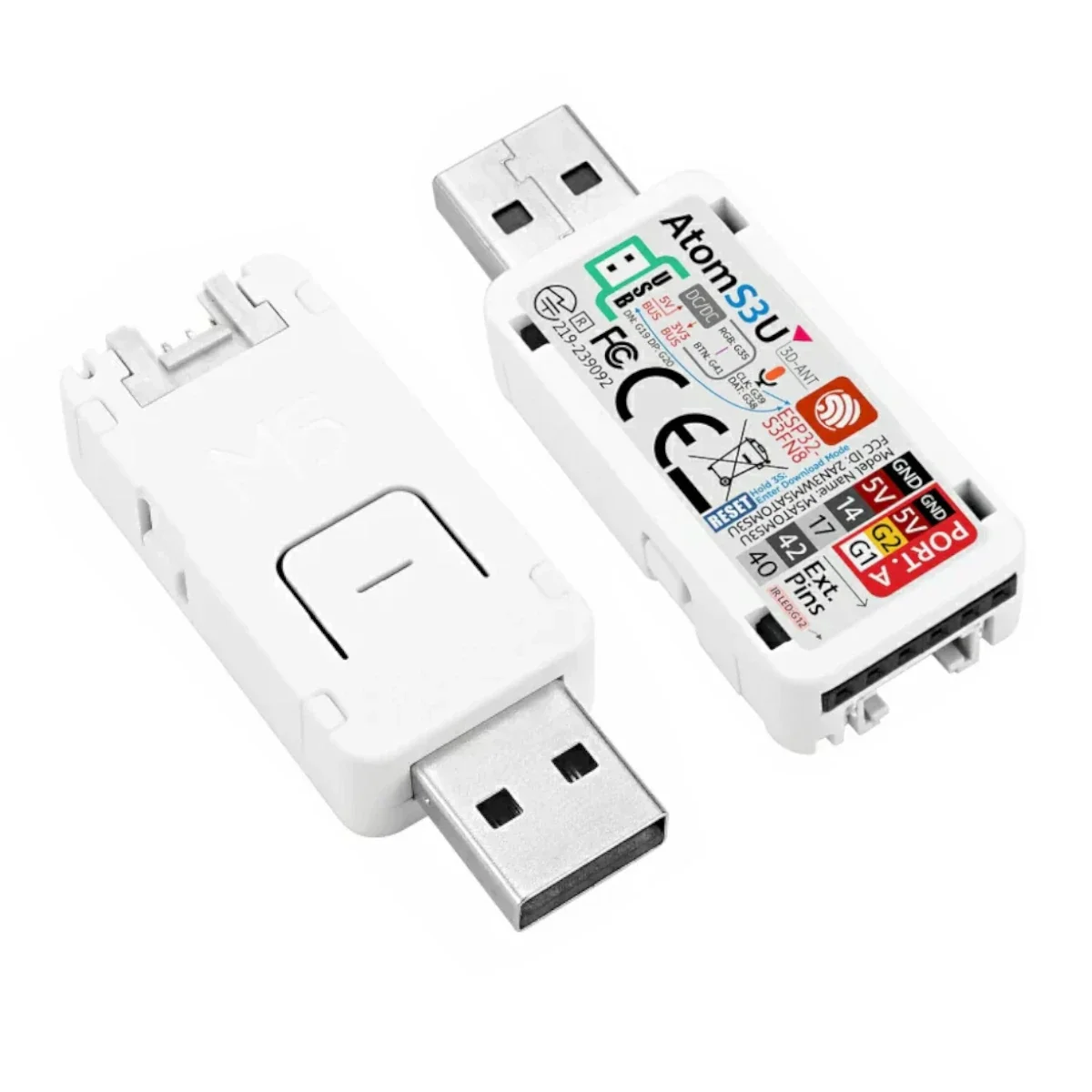 M5Stack AtomS3U ESP32S3 USB-A Development Board High Performance WIFI OTG Port UIFlow MicroPython Development Kit