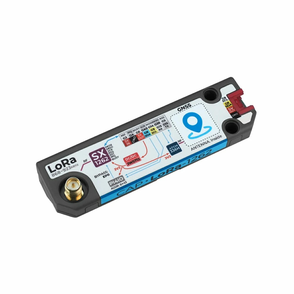 M5Stack Cardputer Adv + Cap LoRa 1262 ESP32-S3 Programmable Computer 56 Key Keyboard 1.14 Inch LCD Display GPS Antenna 868-923MHz GNSS Positioning IoT Communication — view 3