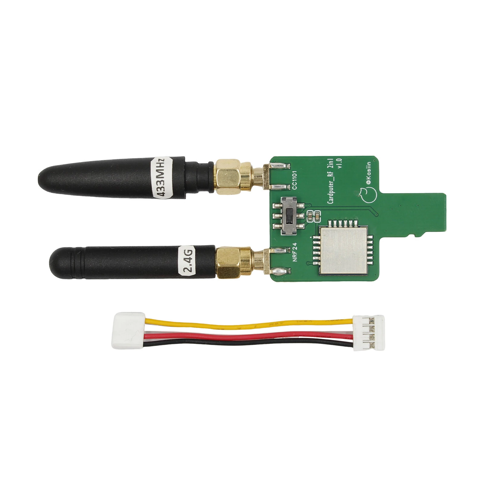 M5Stack Cardputer CC1101 433MHz RFNRF24 RF Module Dual Wireless Communication 2.4GHz Grove Interface Compatible Bruce Firmware High Signal Stability — image 1