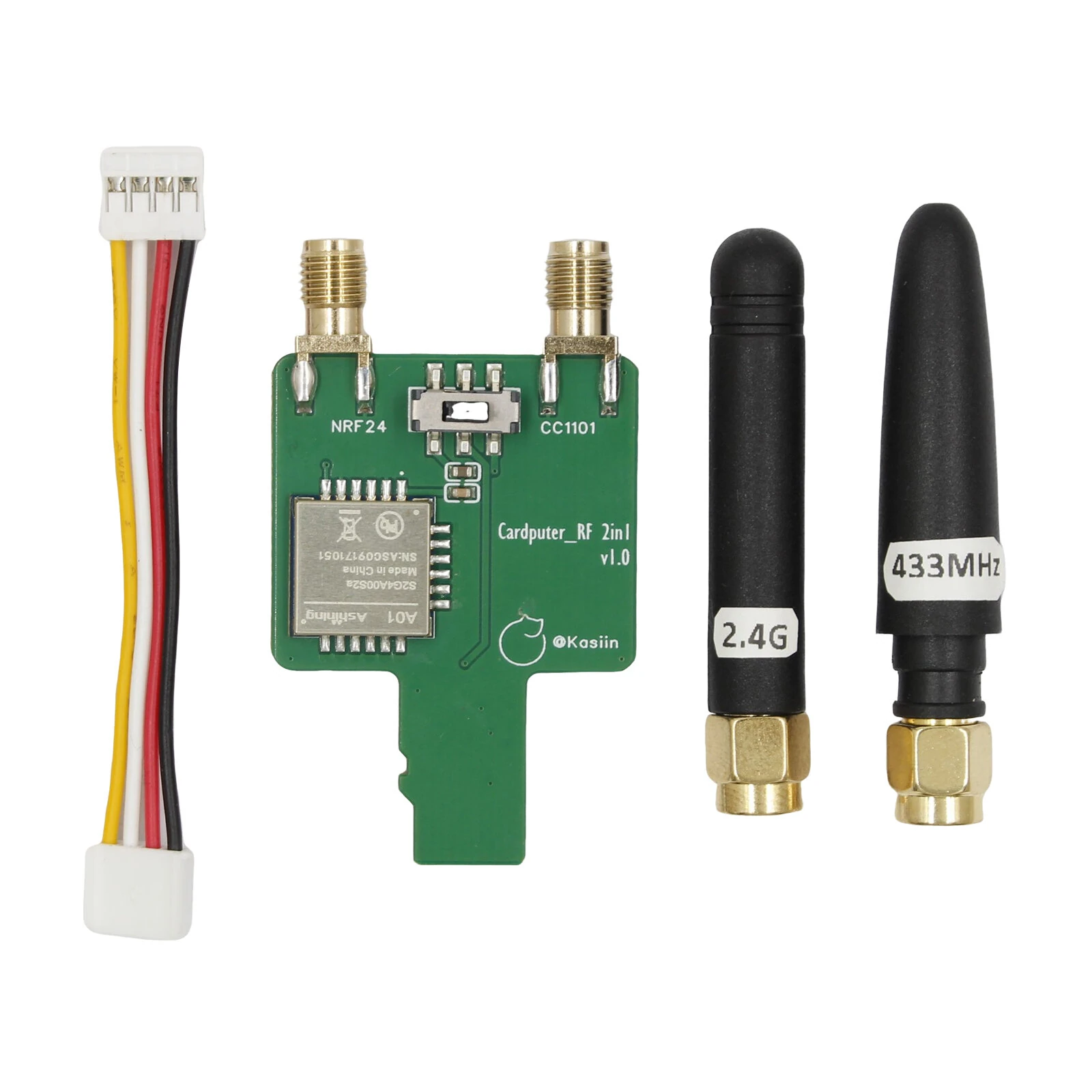 M5Stack Cardputer CC1101 433MHz RFNRF24 RF Module Dual Wireless Communication 2.4GHz Grove Interface Compatible Bruce Firmware High Signal Stability — view 6
