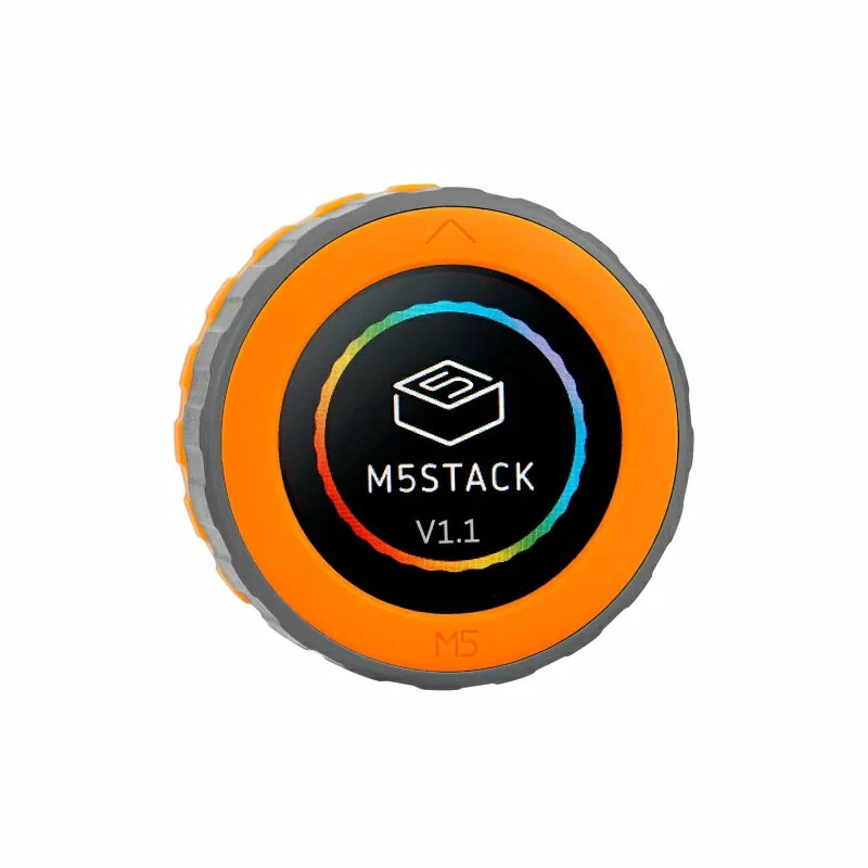 M5Stack Dial V1.1 ESP32-S3 Rotary Knob 1.28 Inch Round Touch Screen RFID Module Wide Voltage IoT Compatible Industrial Smart Home Control