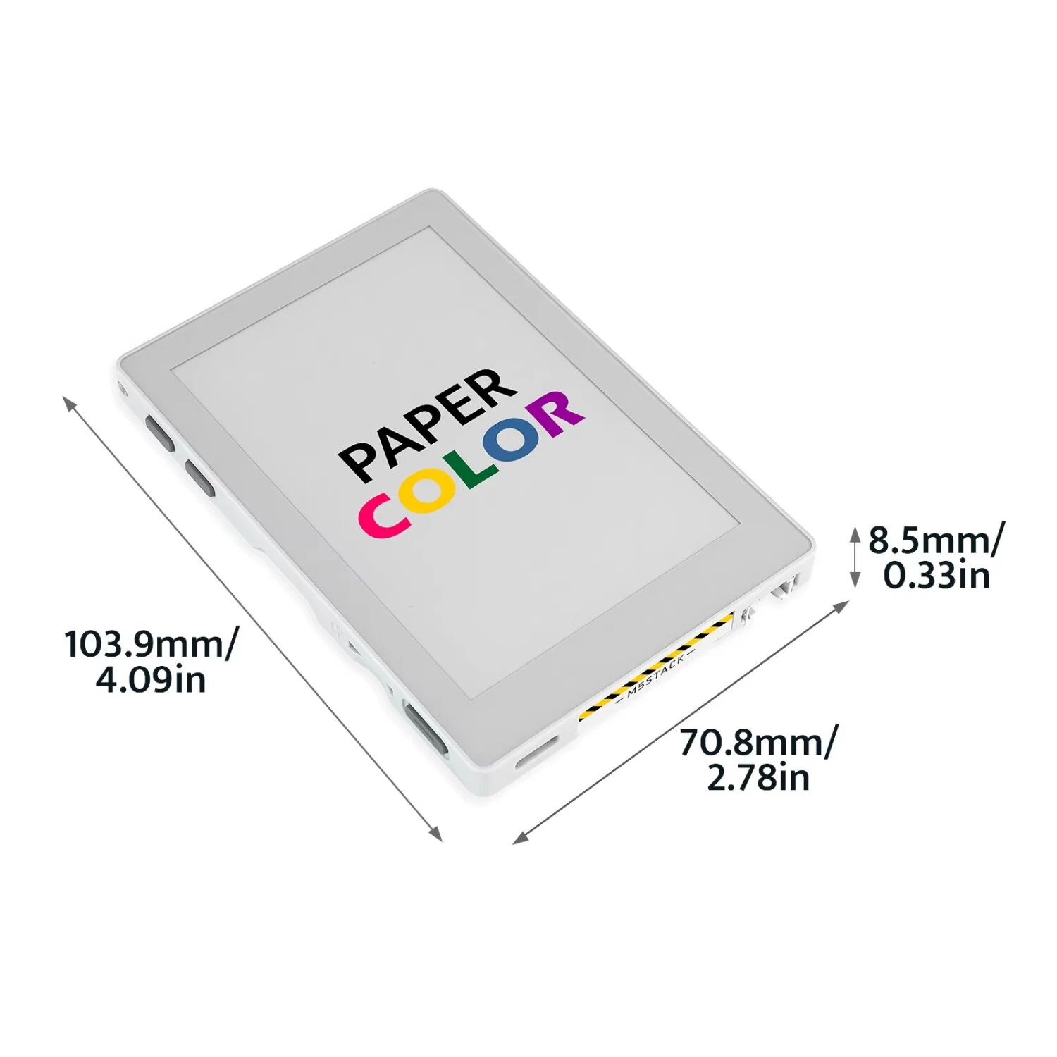 M5Stack M5Paper Color E-Paper Development Board ESP32S3 400x600 4 Inch SPECTRA 6 E-Ink Display Low Power WIFI IoT Development Module — view 5