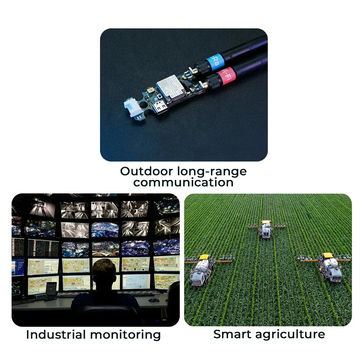 M5Stack M5Stamp C6LoRa Module ESP32-C6 SX1262 850-960MHz 2.4GHz Wi-Fi 6 Dual IPEX-4 LoRa Transceiver Module — view 6