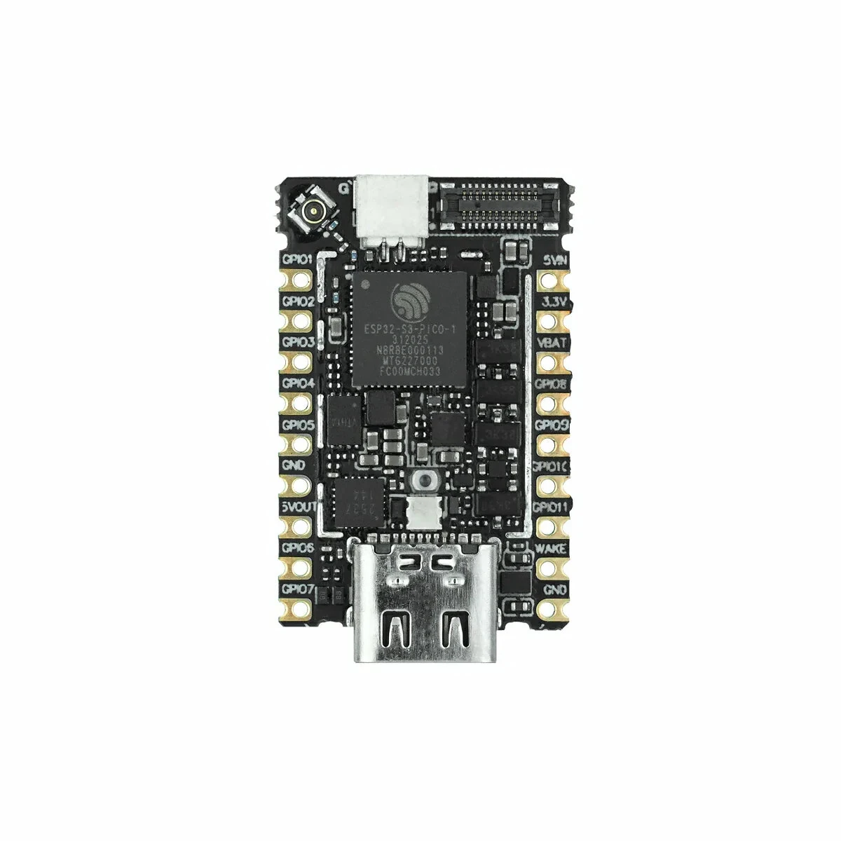 M5Stack M5StampS3 BAT Module with Battery Connector ESP32-S3-PICO-1-N8R8 8MB Flash PSRAM 2.4GHz Wi-Fi RGB LED IoT Development Board — view 3