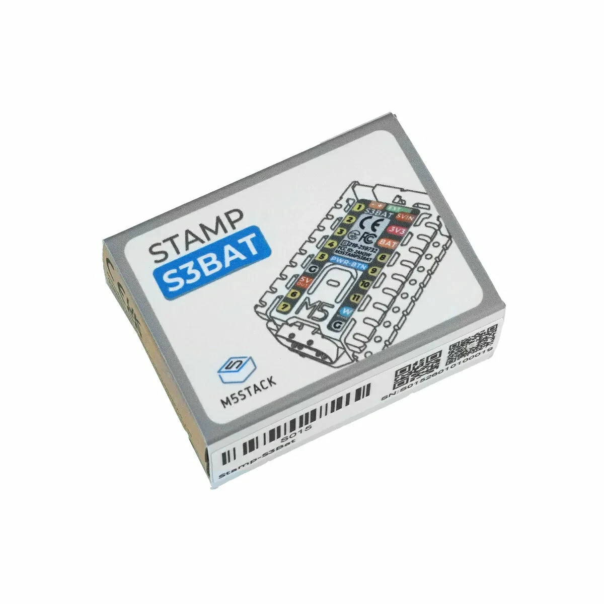 M5Stack M5StampS3 BAT Module with Battery Connector ESP32-S3-PICO-1-N8R8 8MB Flash PSRAM 2.4GHz Wi-Fi RGB LED IoT Development Board — view 6