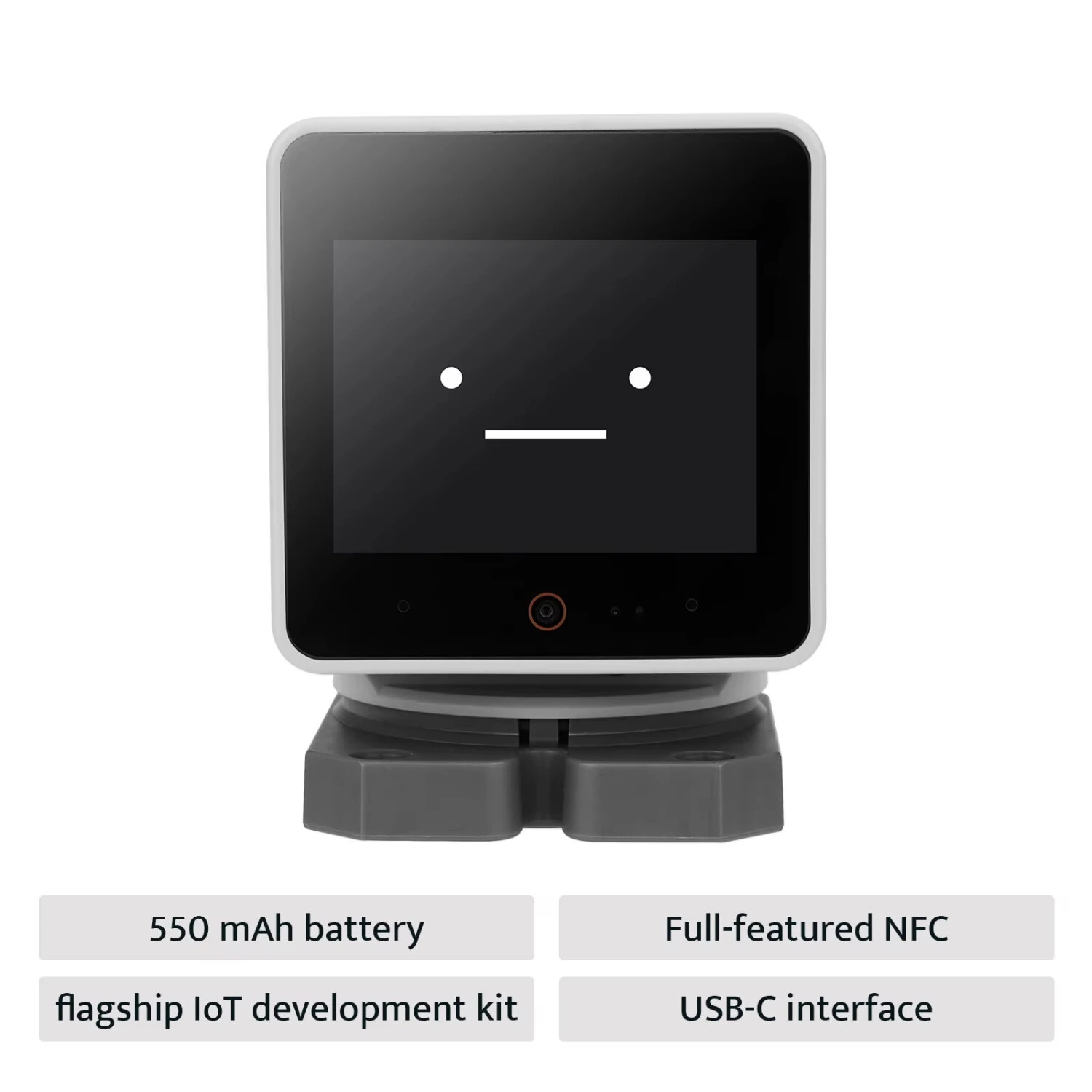 M5Stack StackChan K151-R AI Desktop Robot Kit ESP32S3 Dual Core NFC 2 Inch Touchscreen Voice Interaction IoT Development Module with Remote Control Kawaii Co-Created Open-Source AI Desktop Robot — view 2