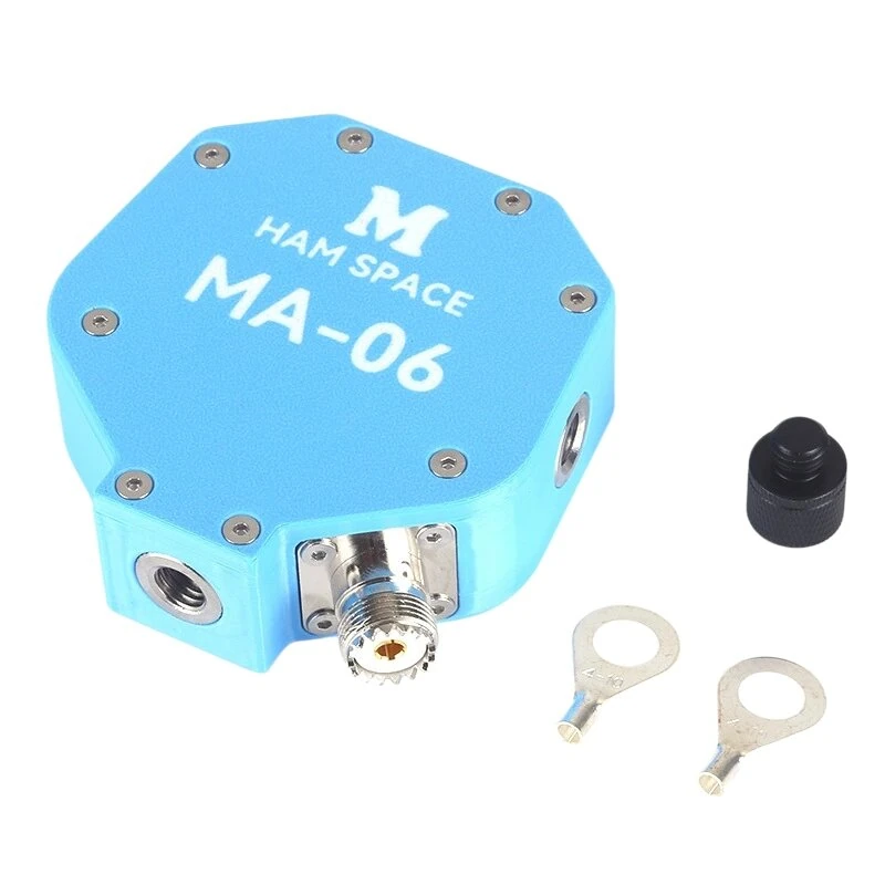 MA-06 Shortwave Antenna Base 100W High Power Built-In 1:1 Balun 3D-Printed ABS Portable Positive Vertical Horizontal Antenna Bracket for Outdoor Use — view 2