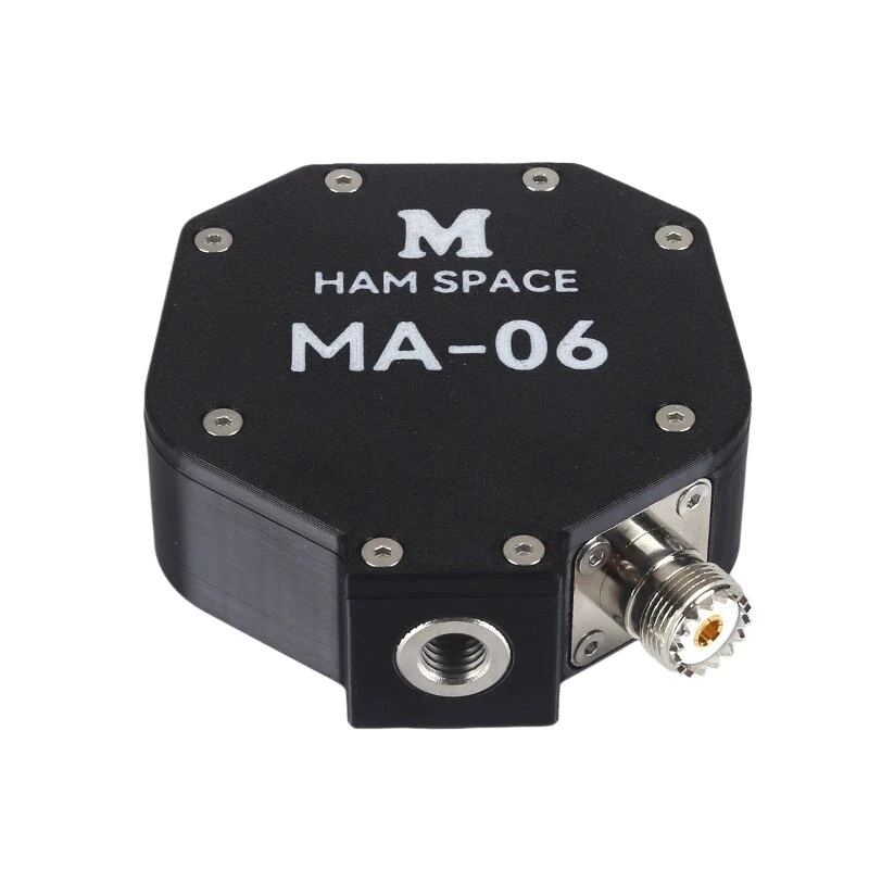 MA-06 Shortwave Antenna Base 100W High Power Built-In 1:1 Balun 3D-Printed ABS Portable Positive Vertical Horizontal Antenna Bracket for Outdoor Use — view 4