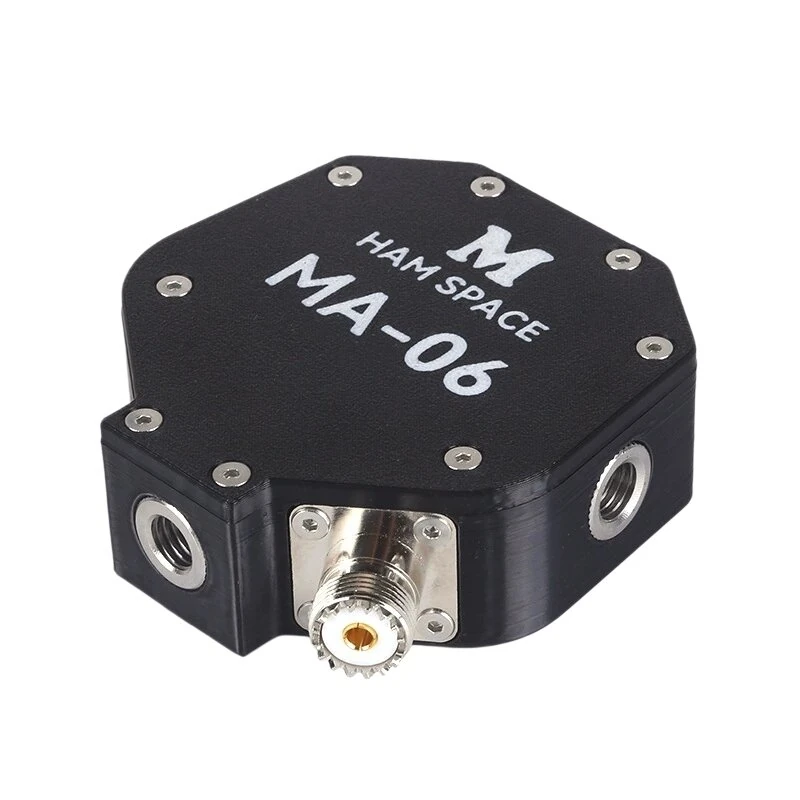 MA-06 Shortwave Antenna Base 100W High Power Built-In 1:1 Balun 3D-Printed ABS Portable Positive Vertical Horizontal Antenna Bracket for Outdoor Use — view 5