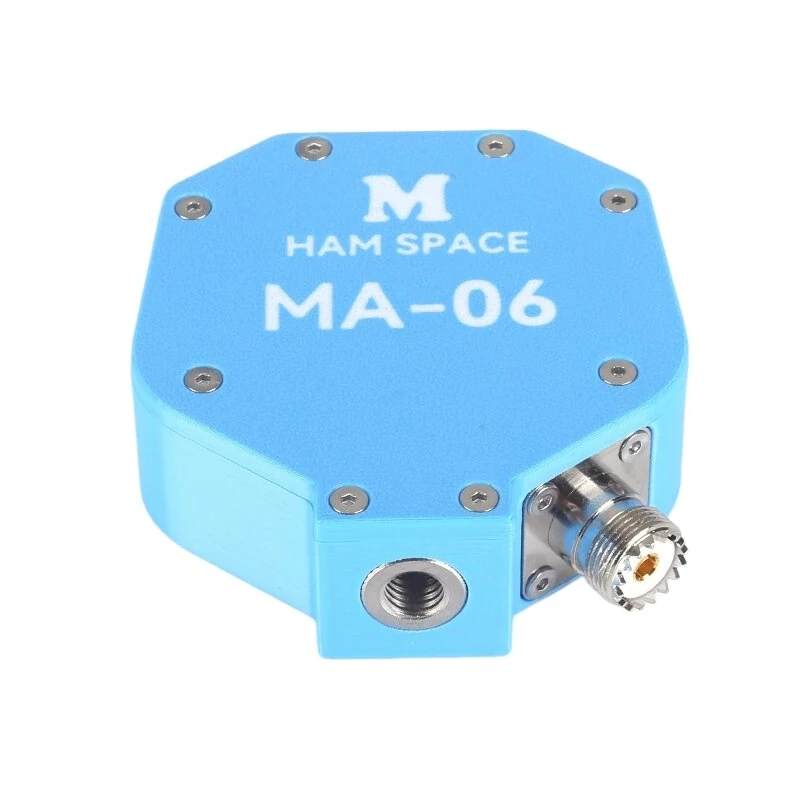 MA-06 Shortwave Antenna Base 100W High Power Built-In 1:1 Balun 3D-Printed ABS Portable Positive Vertical Horizontal Antenna Bracket for Outdoor Use — view 7