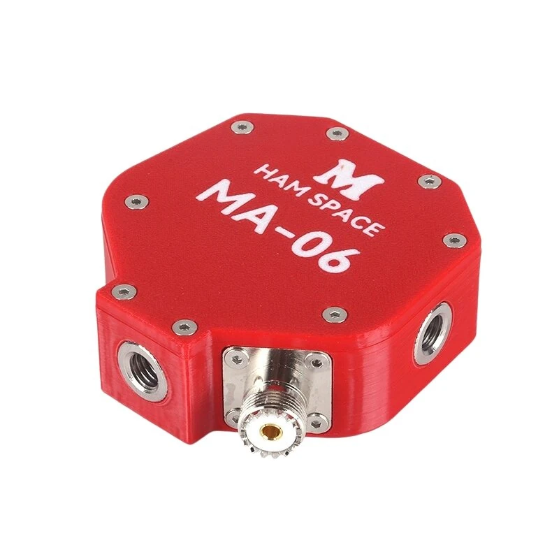 MA-06 Shortwave Antenna Base 100W High Power Built-In 1:1 Balun 3D-Printed ABS Portable Positive Vertical Horizontal Antenna Bracket for Outdoor Use — view 8