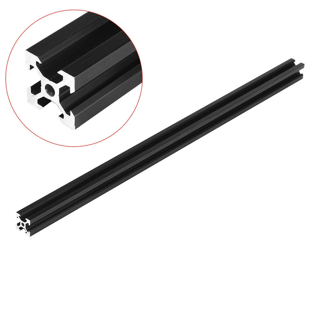 Machifit Black 2020 V-Shape Aluminum Profile Extrusion frame for CNC Laser Engraving Machine — Machifit