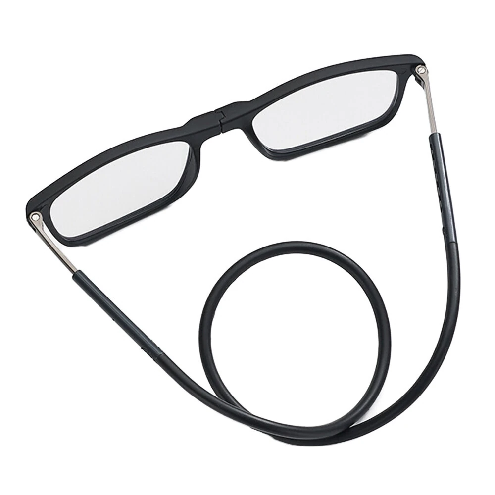 Magnetic Neck-hanging Foldable Reading Glasses, Anti-Blue Light High-definition Reading Glasses, Ultra-light Portable Hyperopia Glasses — view 3