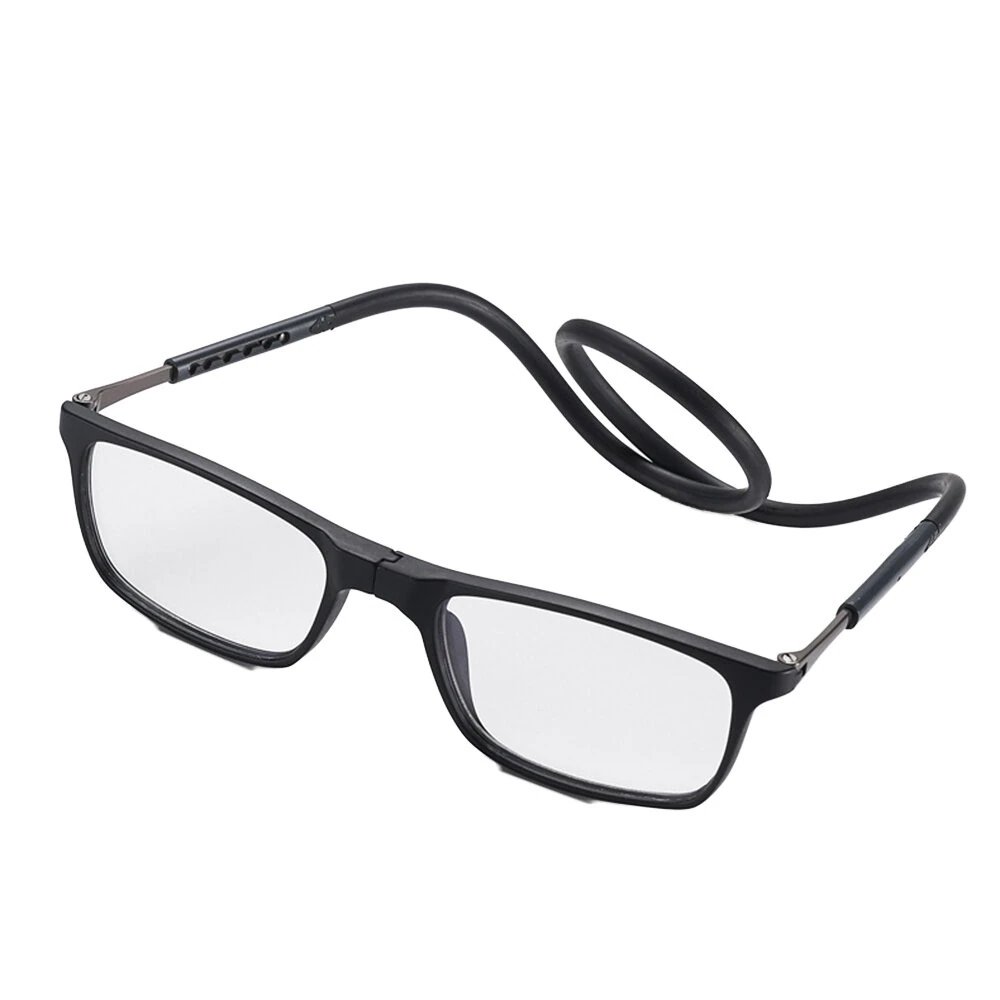 Magnetic Neck-hanging Foldable Reading Glasses, Anti-Blue Light High-definition Reading Glasses, Ultra-light Portable Hyperopia Glasses — view 4