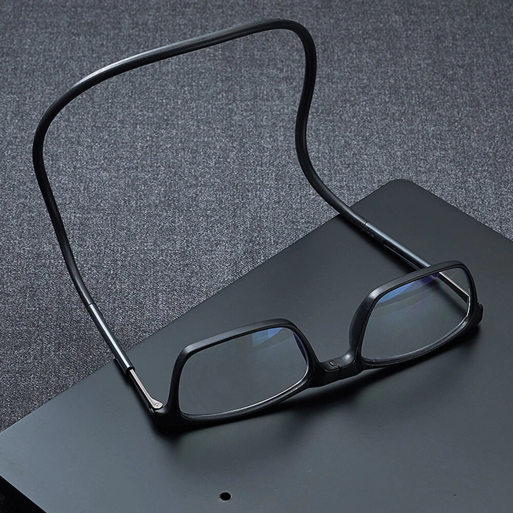 Magnetic Neck-hanging Foldable Reading Glasses, Anti-Blue Light High-definition Reading Glasses, Ultra-light Portable Hyperopia Glasses — view 6