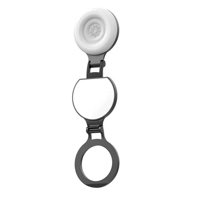 Magsafes Magnetic Phone Light Double-sided Mirror Foldable Magnetic Selfie Light Adjustable Light Phone Stand Fill Light Bracket — view 8