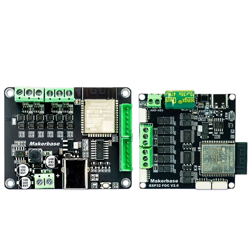 MakerbaseMKS ESP32 FOC Brushless Motor Driver Board Dual-Channel Current Loop Open Source Wireless Controller Module — view 5