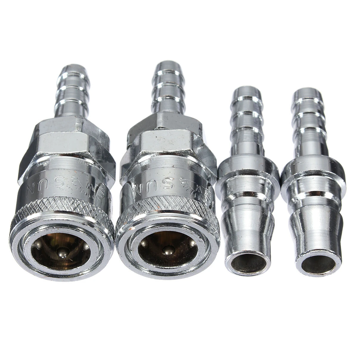 Male Female 8mm Gas Hose Copper Nozzle Quick Release Connector Caravan BBQ SH+PH — view 7