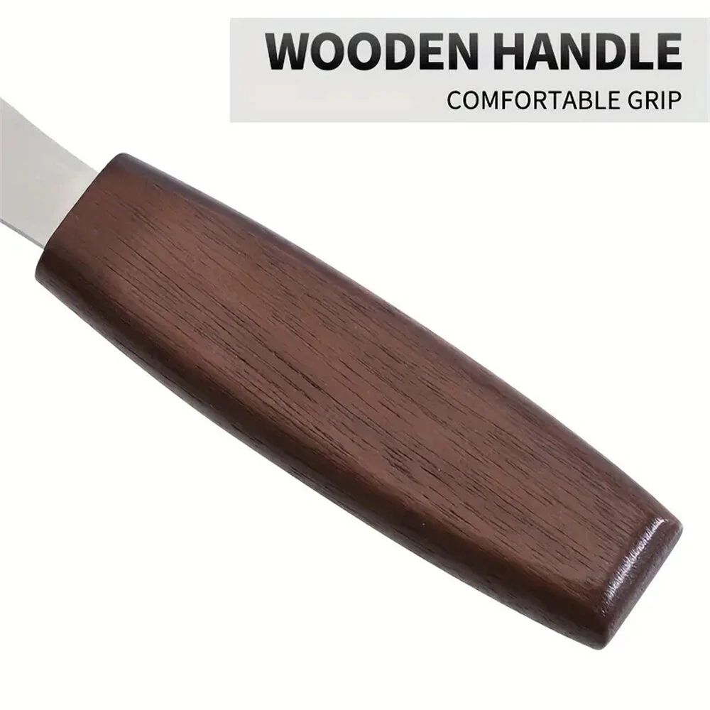 Marking Knife Double Bevel Striking Knife With CR-V Sharp Blade Wooden Handle For Woodworking Carving And Marking — view 9