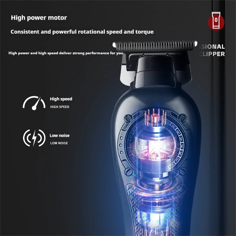 MARSKE MS-5065 Professional Hair Clipper Kit High-Speed Motor LED Display Low Noise  USB Rechargeable Long Battery Life Styling Tool — view 3