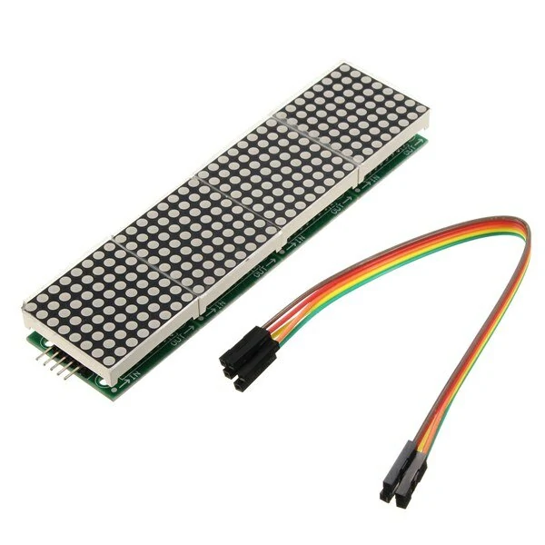 MAX7219 Dot Matrix Module 4-in-1 LED Display Module — Geekcreit