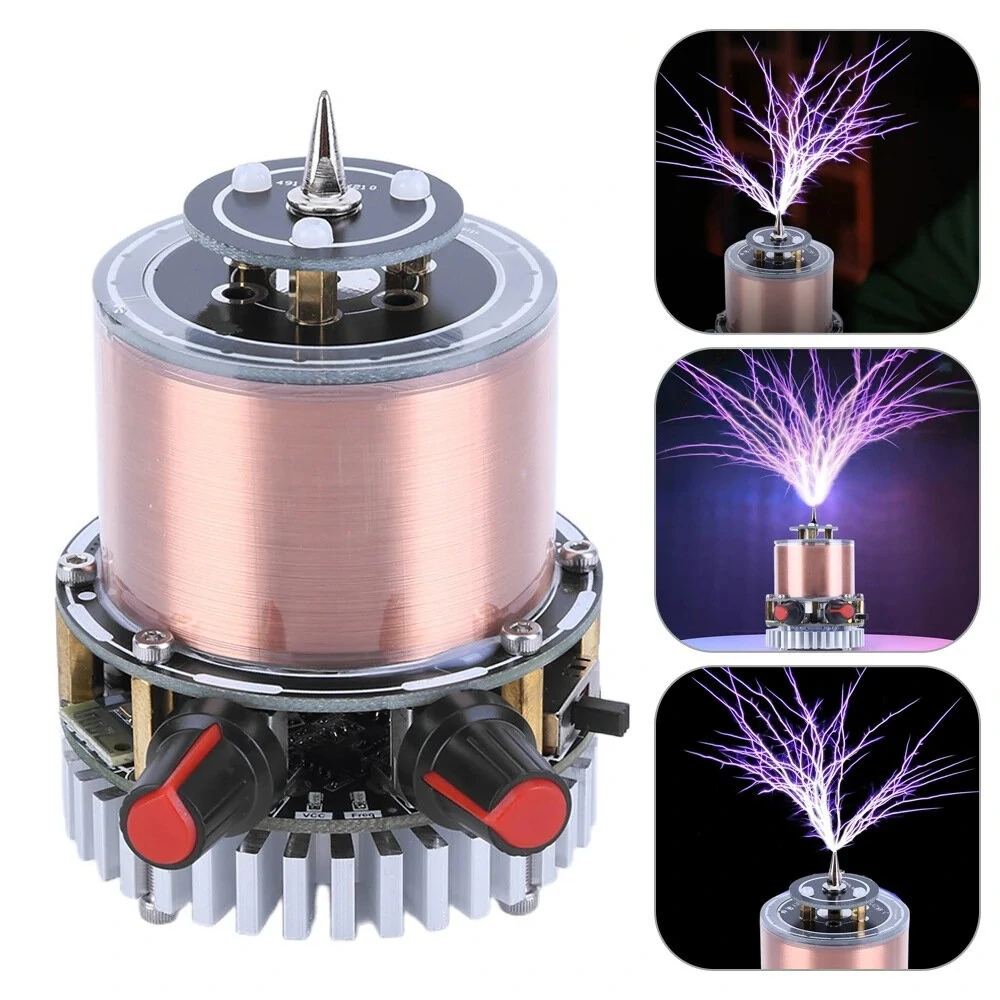 Maxgeek SSTC Mini Tesla Coil Music Double Class-E Solid State Tesla Coil Artificial Teaching Tool — Maxgeek