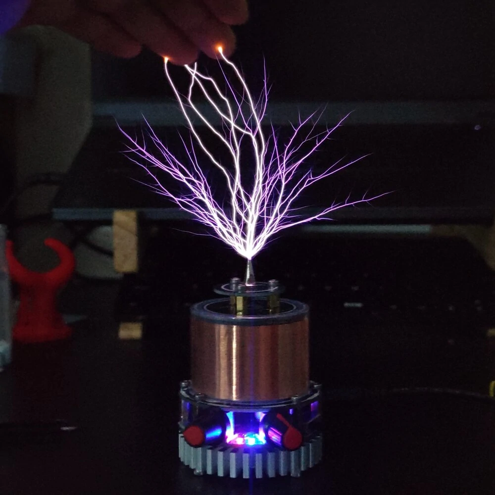 Maxgeek SSTC Mini Tesla Coil Music Double Class-E Solid State Tesla Coil Artificial Teaching Tool — view 5