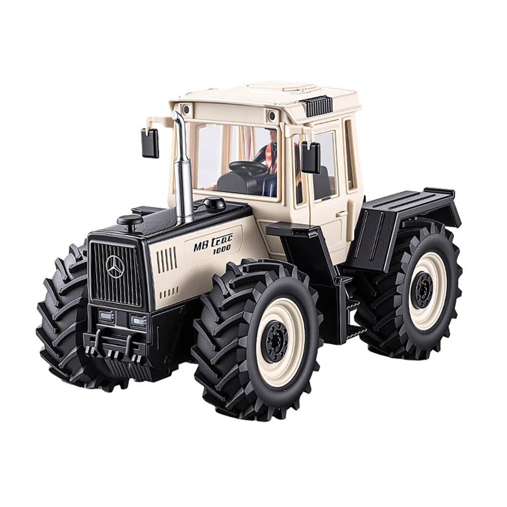 MB trac 1000 RTR 1/24 2.4G RC Car Farm Tractor Officially Licensed Alloy Body Cool Lighting Effects Wide Rubber Tires Vehicles Models Toys