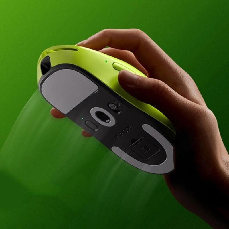 MCHOSE A7 V2 Ultra Tri-mode Gaming Mouse PAW3950 TI Flagship Sensor 42000DPI TOPSPEED WIRELESS Low Latency Technology Dual 8K Return Rate 500mAh E-sports 2.4G/bluetooth/Wired Mice 59g Lightweight — view 9