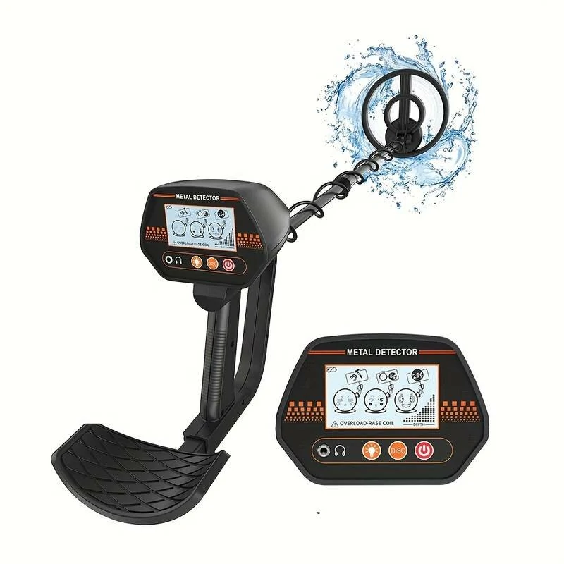 MD-4070 Beach Treasure Finder Handheld Underground Metal Detector High Sensitivity Metal Detector Mainly Used For Children And Adults For 5 Inch Deep Coin Size Objects And 3 Feet Deep Larger Objects — image 1