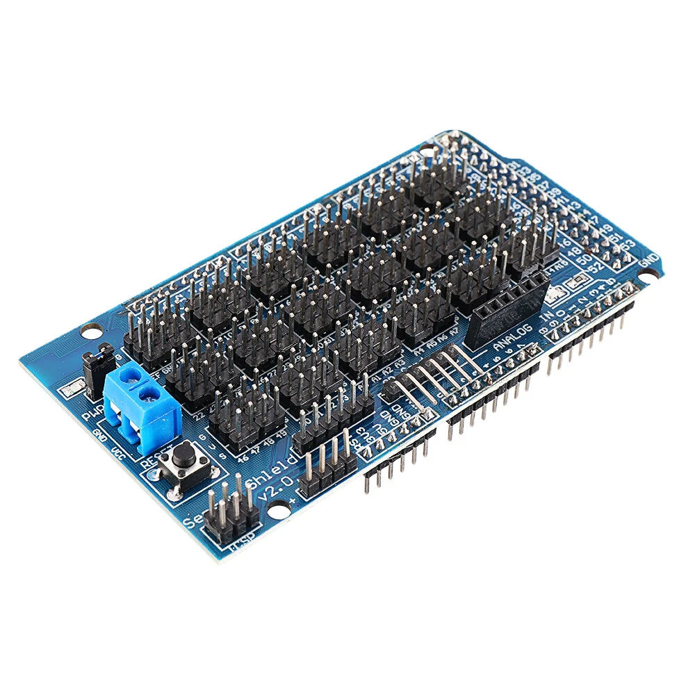 MEGA Sensor Shield V2.0 Expansion Board For ATMEGA 2560 R3 Geekcreit for Arduinno - products that work with official Arduinno boards — MEGA