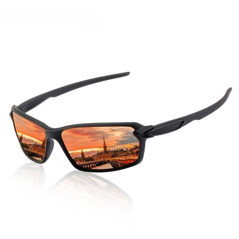 Men Polarized Sunglasses Fashion Square Sports Sun Glasses Male Driving Fishing Goggle UV400 Women Travel Eyewear — view 2