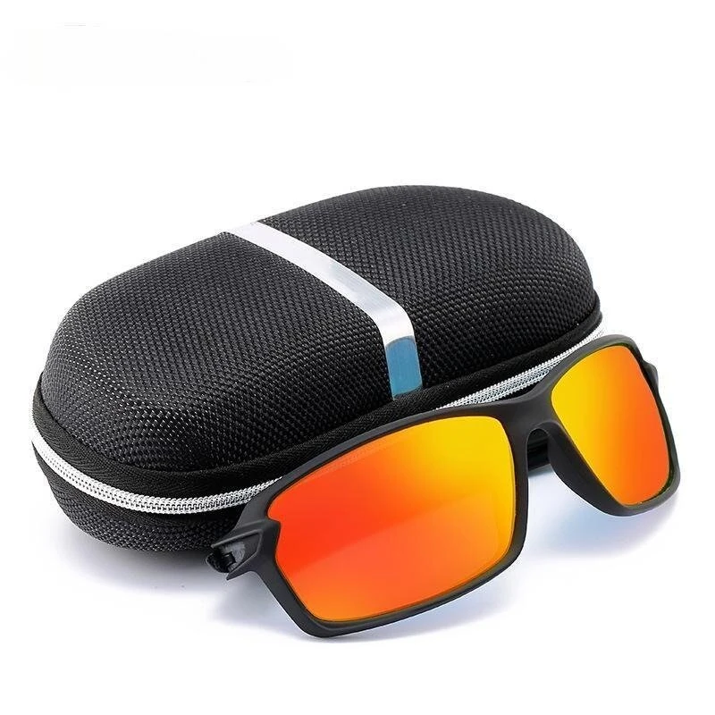 Men Polarized Sunglasses Fashion Square Sports Sun Glasses Male Driving Fishing Goggle UV400 Women Travel Eyewear — view 4