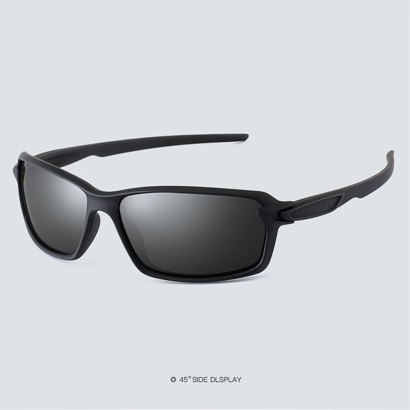 Men Polarized Sunglasses Fashion Square Sports Sun Glasses Male Driving Fishing Goggle UV400 Women Travel Eyewear — view 7