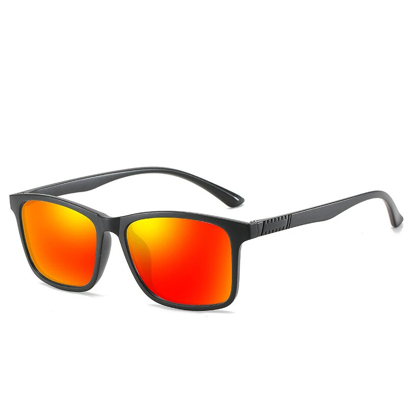 Men Polarized Sunglasses Fashion Women Square Sports Sunglasses Ultra Light TR90 Frame Driving Sunglasses Vintage Eyewear UV400 — view 2