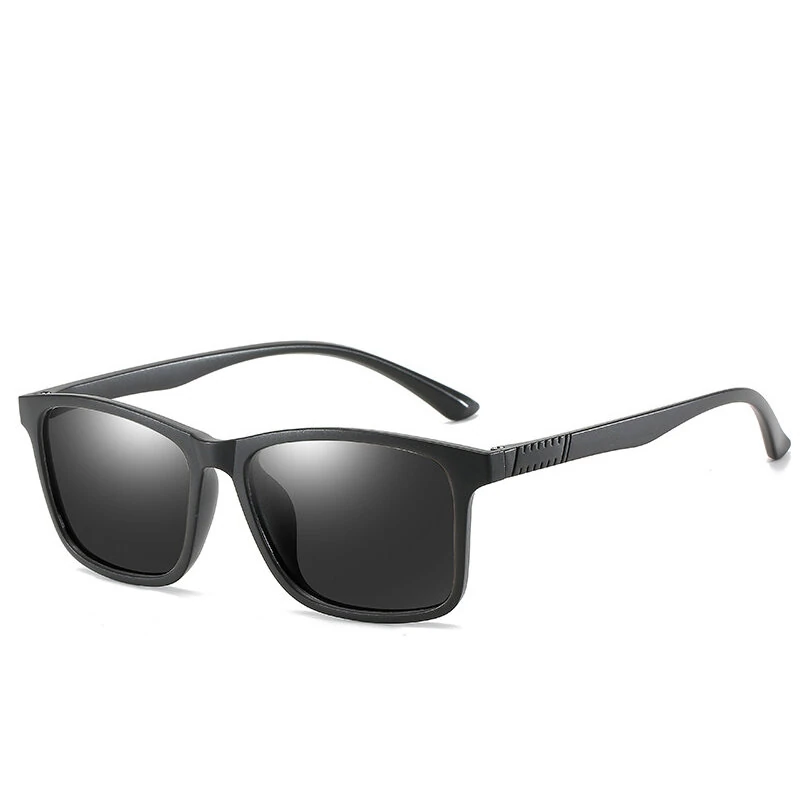 Men Polarized Sunglasses Fashion Women Square Sports Sunglasses Ultra Light TR90 Frame Driving Sunglasses Vintage Eyewear UV400 — view 3
