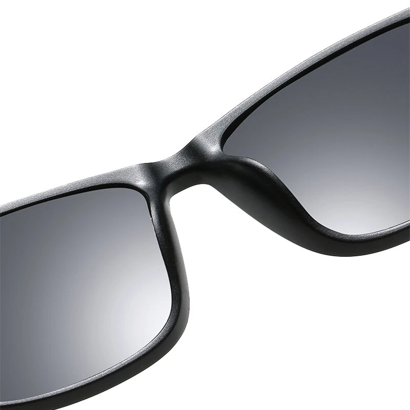 Men Polarized Sunglasses Fashion Women Square Sports Sunglasses Ultra Light TR90 Frame Driving Sunglasses Vintage Eyewear UV400 — view 5